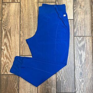 Cherokee Infinity Jogger Pants Large Petite Royal Blue